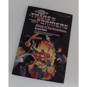 Transformers: Attack of the Insecticons  paperback book c/1985